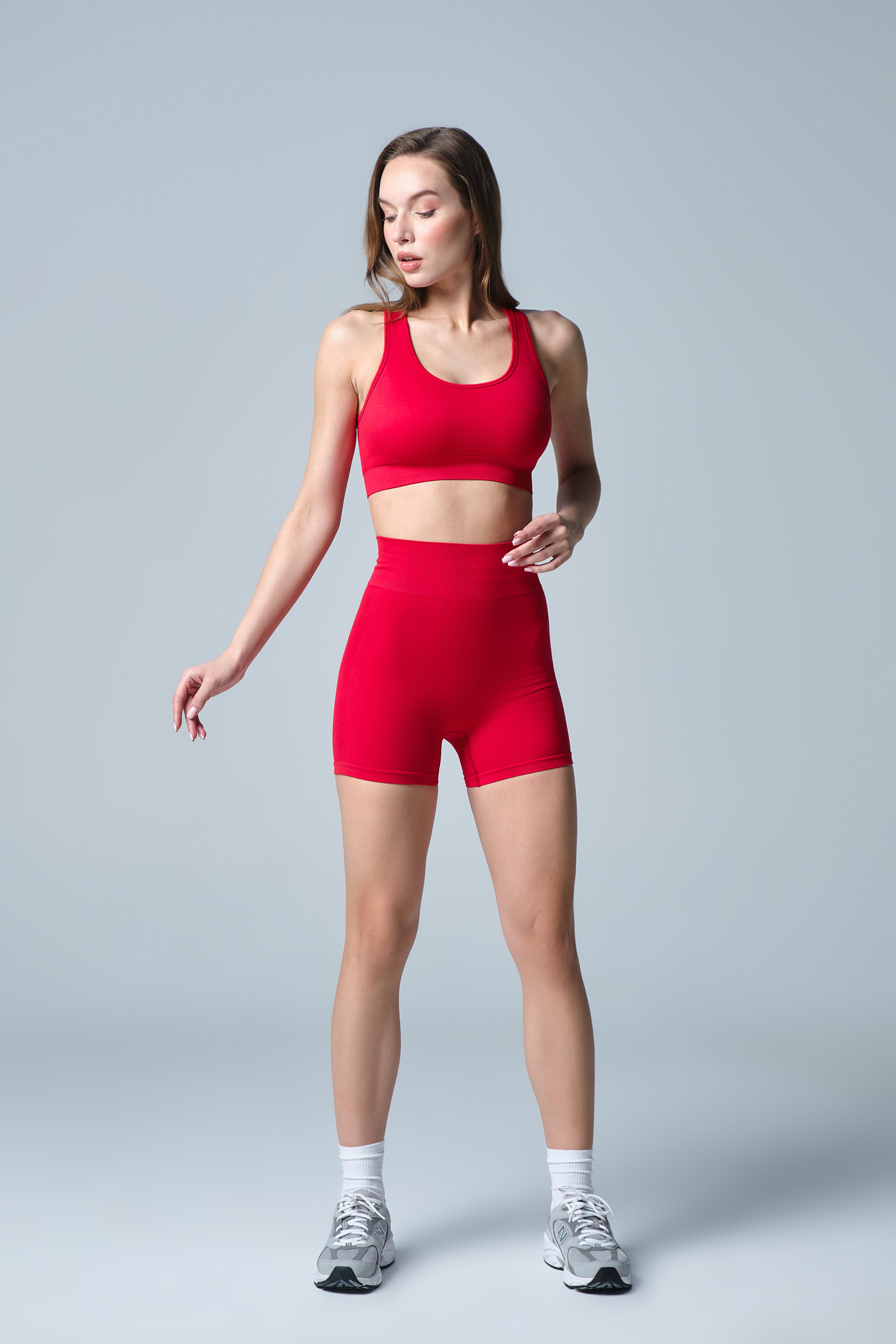 Yüzücü Model Bra Kırmızı