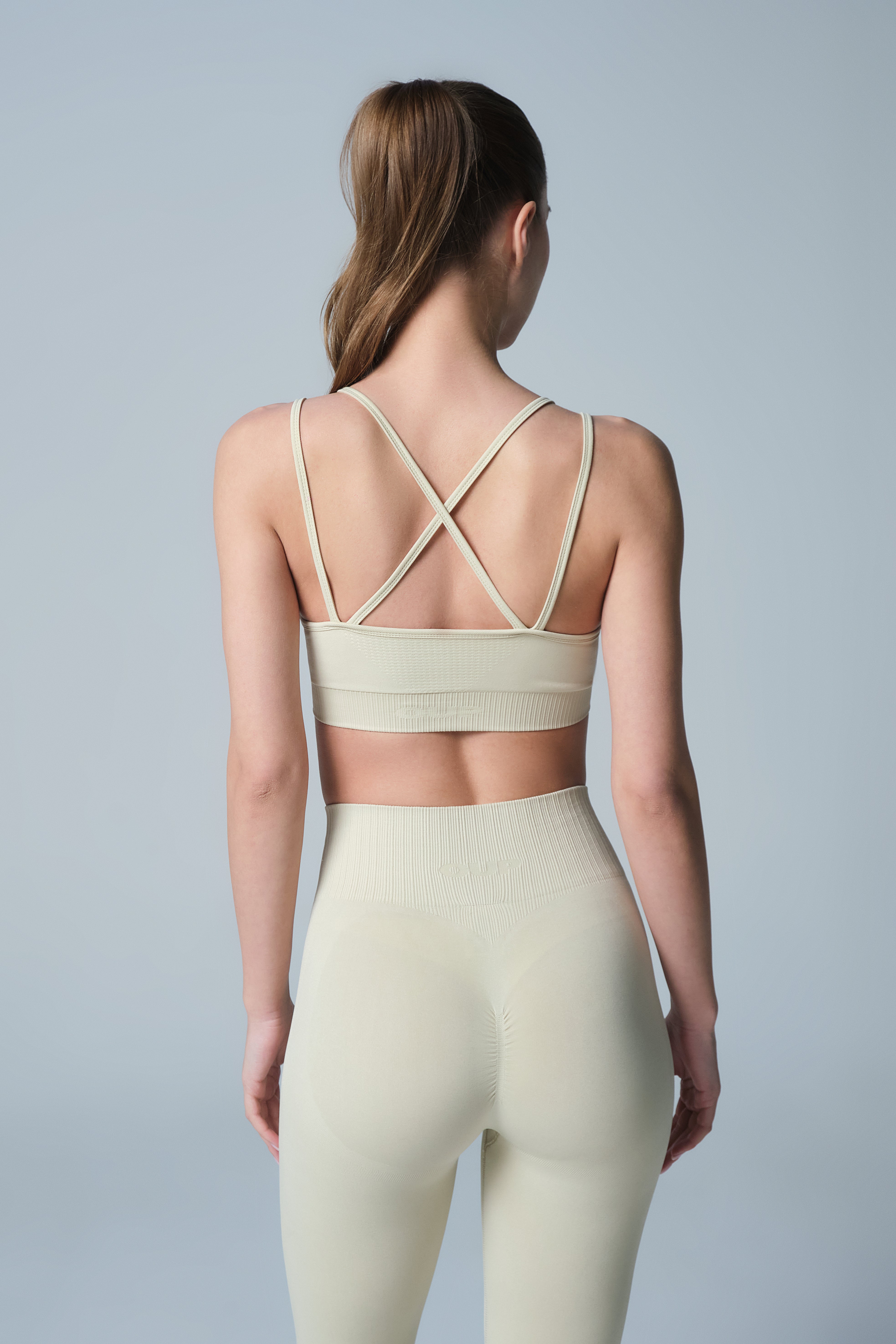 İnce Askılı Bra Bej